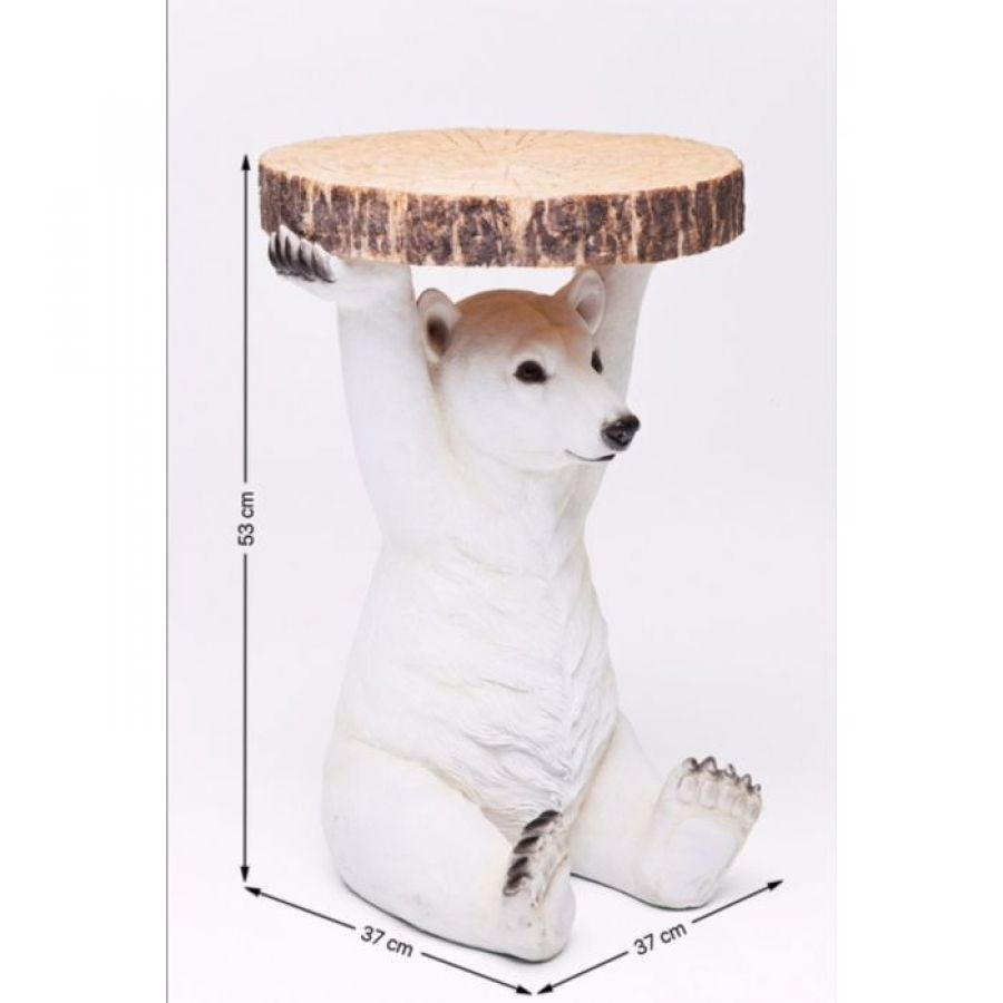 Stolik Side Table Polar Bear  - Kare Design