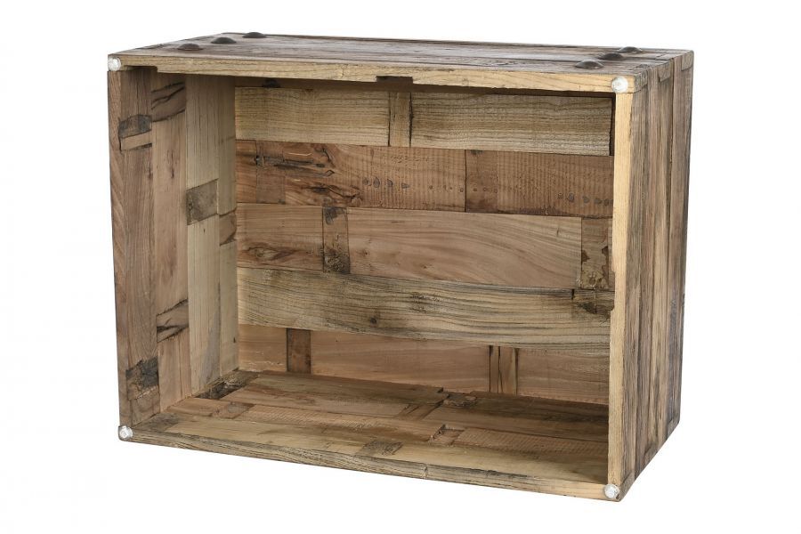 Stolik skrzynia Wood Craft drewno z recyklingu - Item International