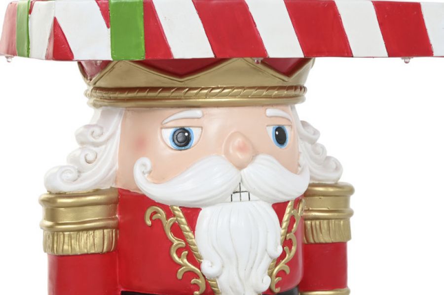 Stolik świąteczny Nutcracker z Prezentem