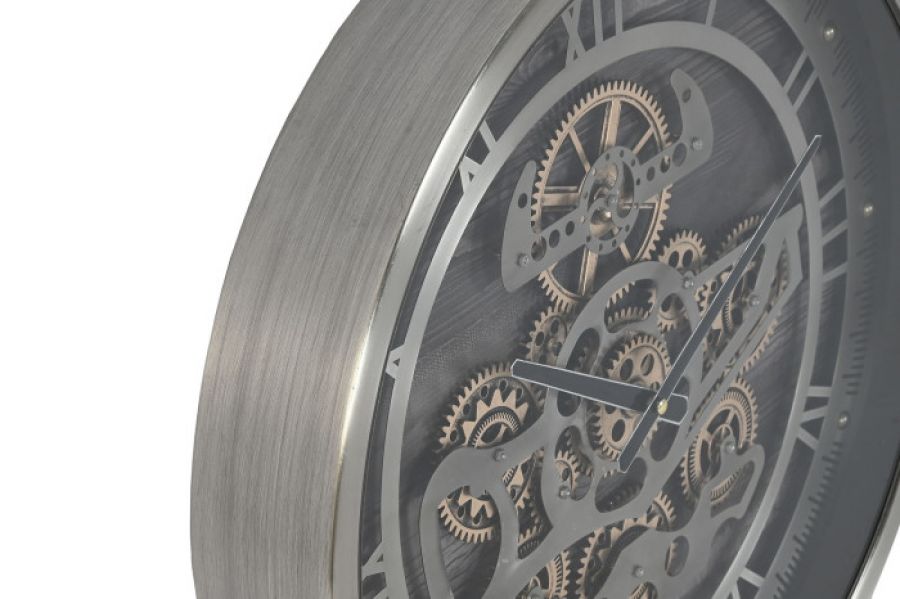 Stolik Timekeeper z zegarem czarny