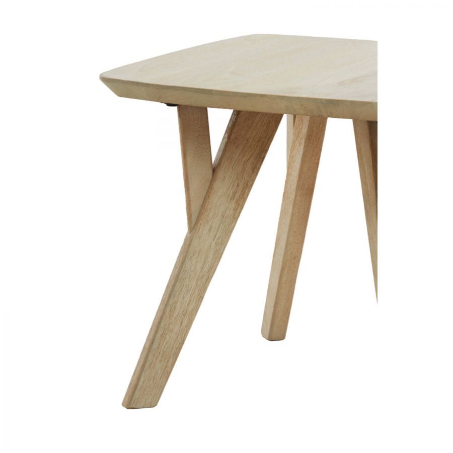 Stolik Verona light z drewna mango 50 cm  - Light & Living