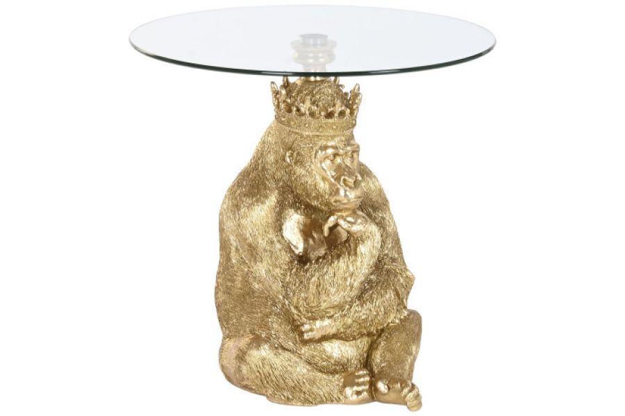 Stolik złoty Gorilla King