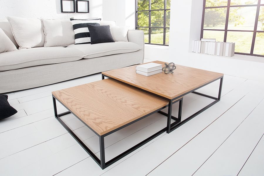 Stoliki Big Fusion natur  - Invicta Interior