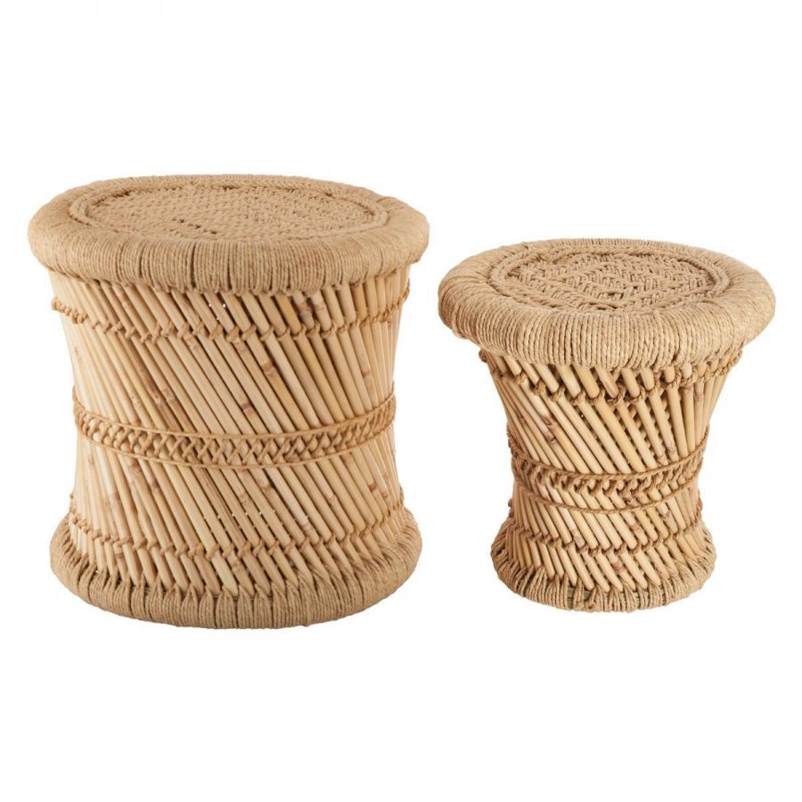 Stoliki Boho Bamboo zestaw 2 szt  - Atmosphera