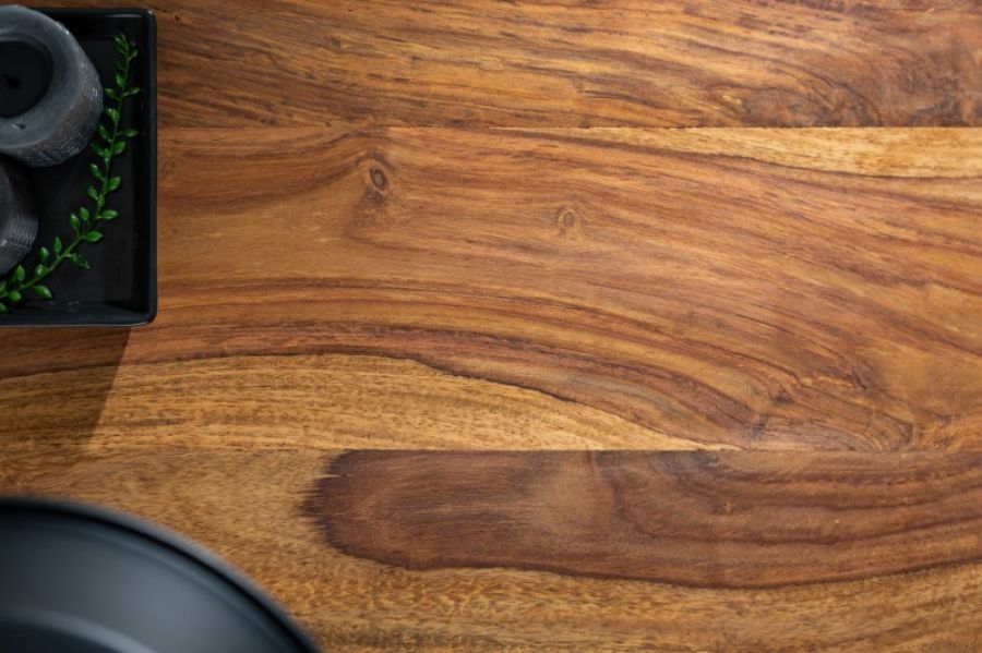 Stoliki New Fusion zestaw 2 sztuki drewniane  - Invicta Interior