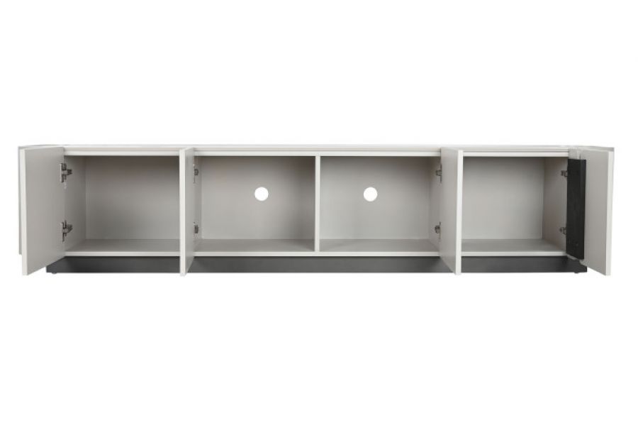 Szafka Retro Lounge RTV z marmurowym blatem - Item International