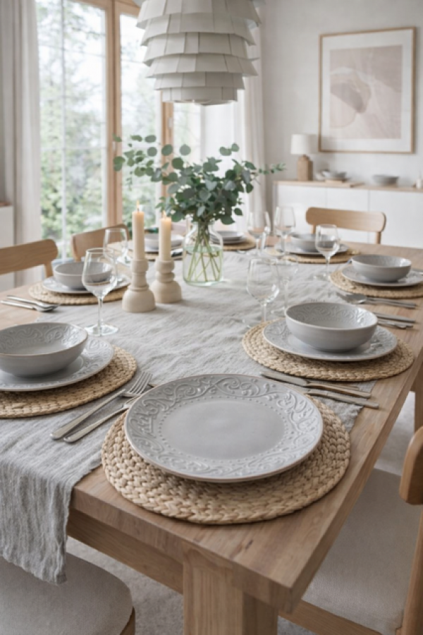 Talerz głęboki Exclusive Stoneware szary - Item International