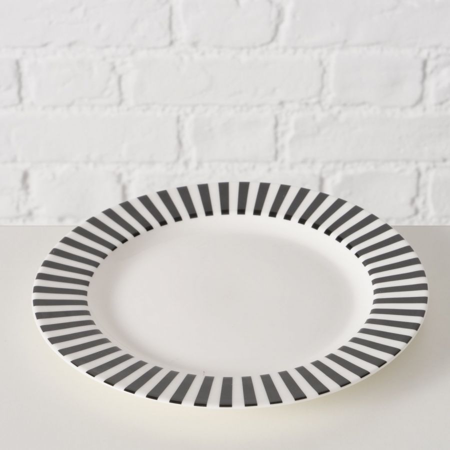 Talerz New York stripes - Boltze