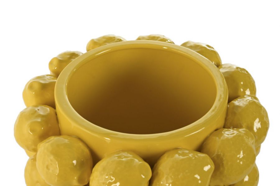 Wazon ceramiczny donica Cytryny - Item International
