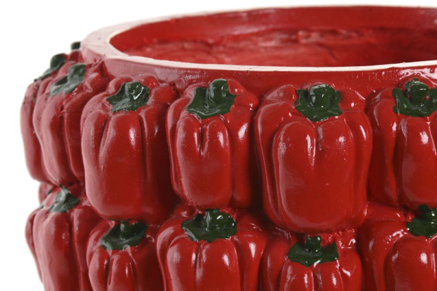 Wazon ceramiczny donica Papryka czerwona  - Item International