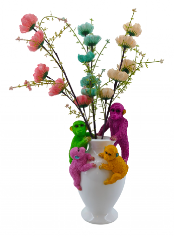 Wazon ceramiczny Monkey Pop - Item International
