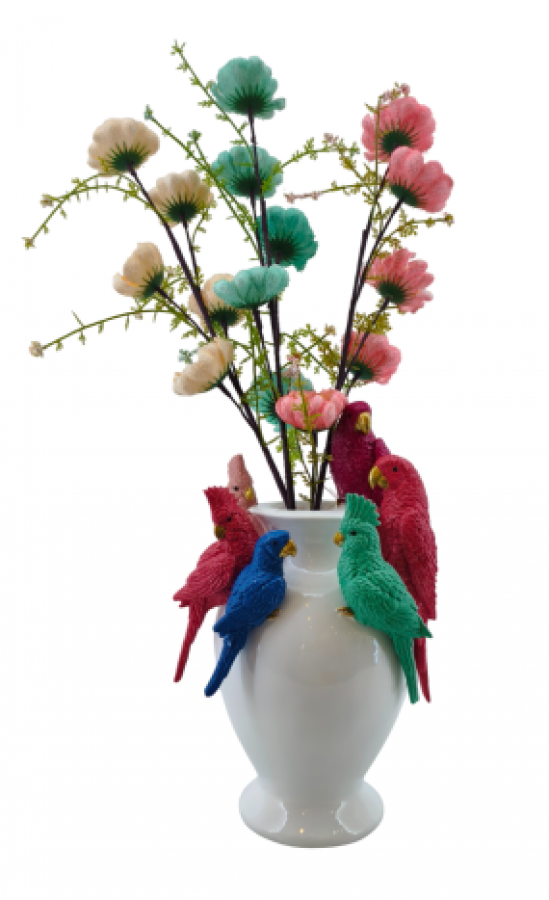 Wazon ceramiczny Papugi - Item International