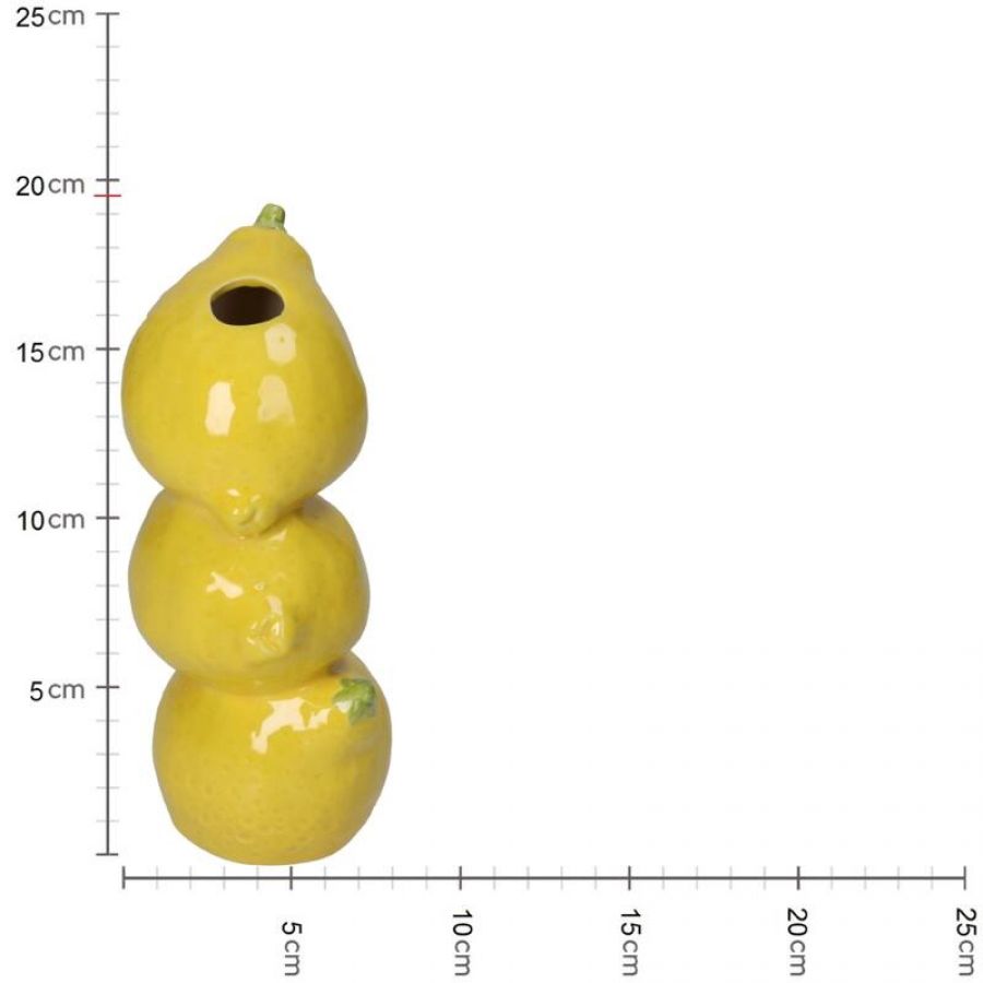 Wazon dekoracyjny Cytryny 20 cm