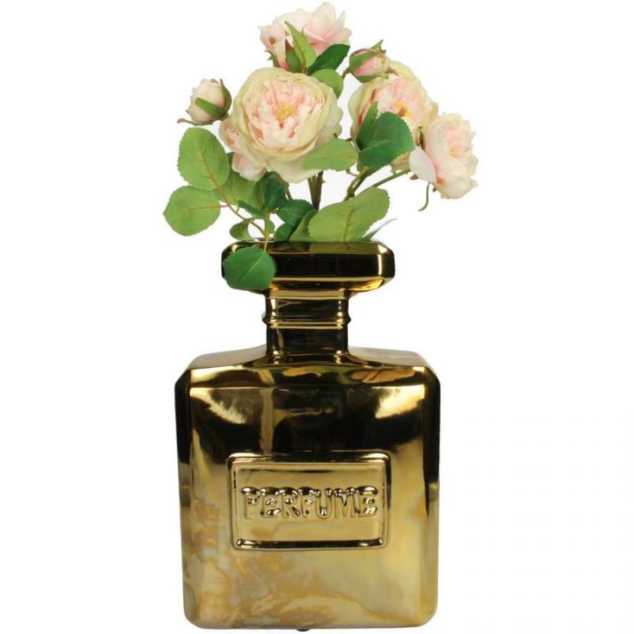 Wazon dekoracyjny Perfumy złoty
