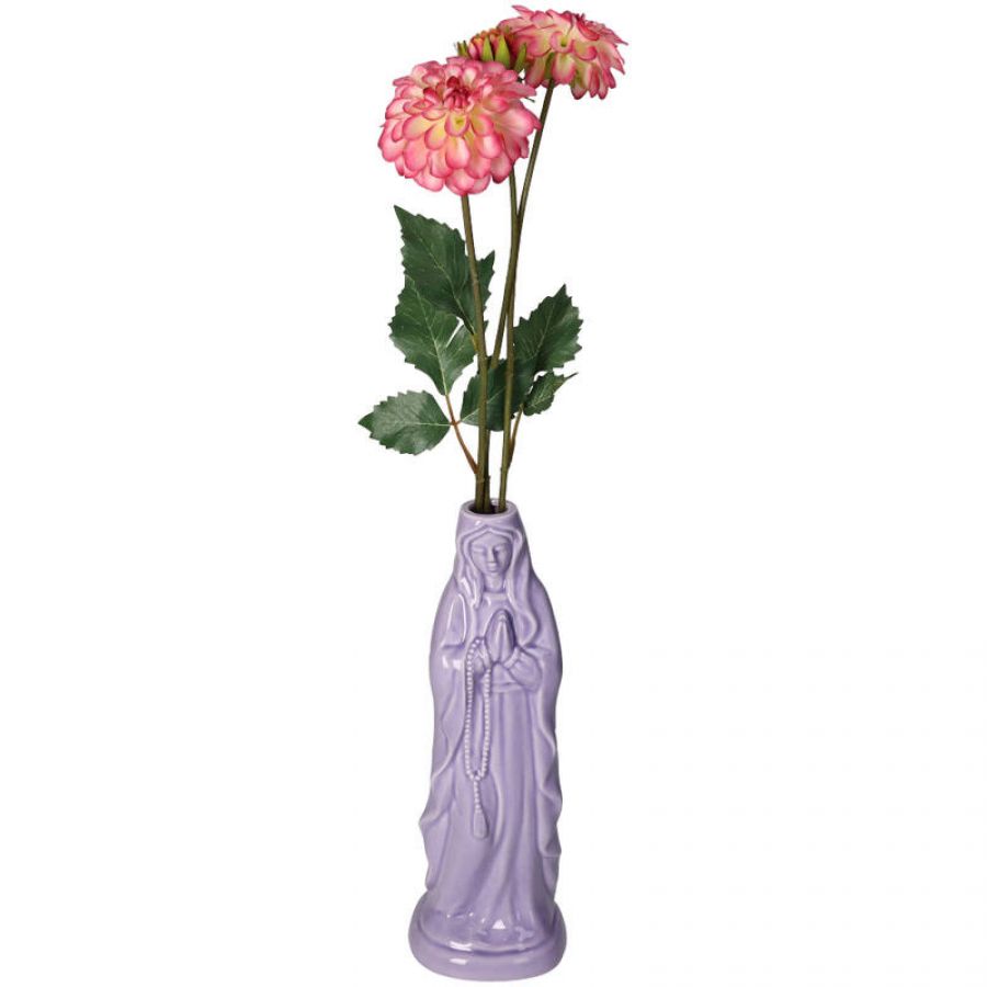 Wazon Maryja 28 cm fioletowy