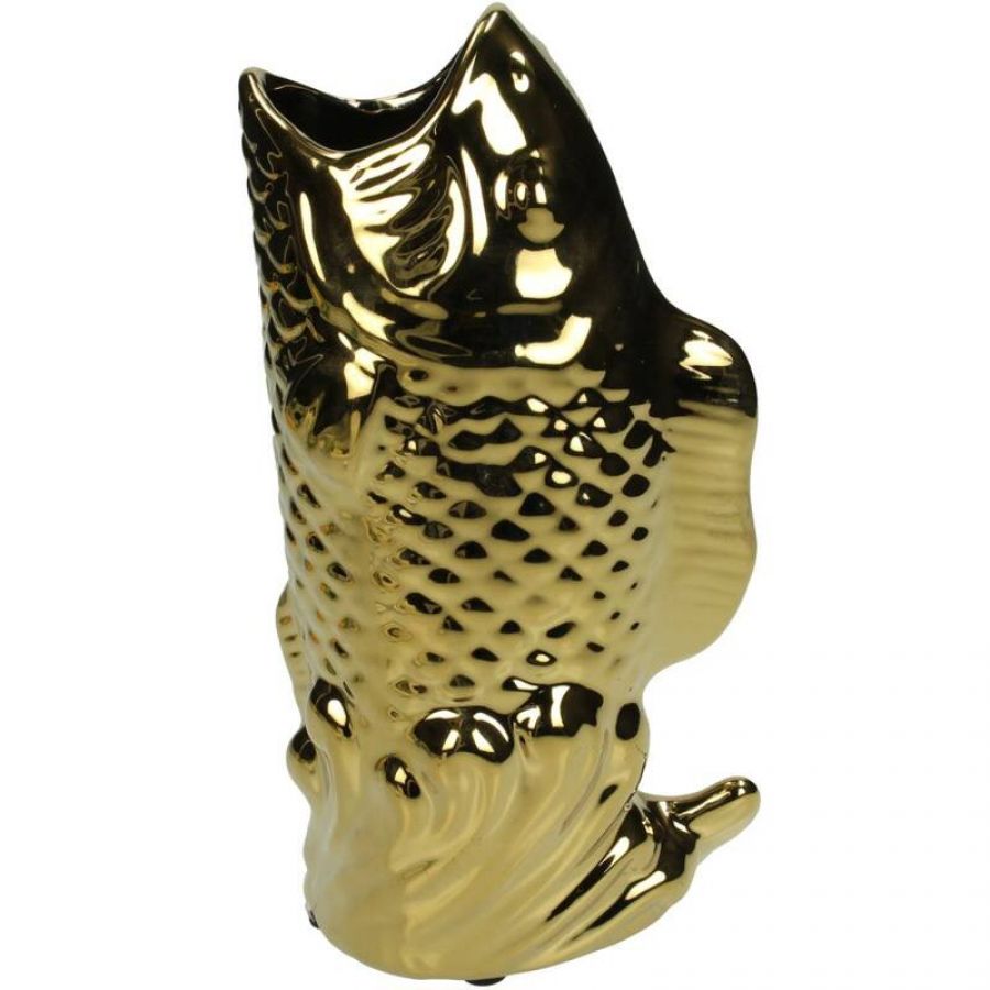 Wazon złota rybka PRL 22 cm