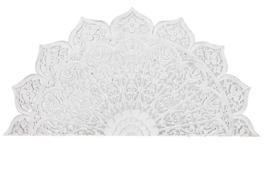 Wezgłowie drewniane Crown Mandala 182 cm