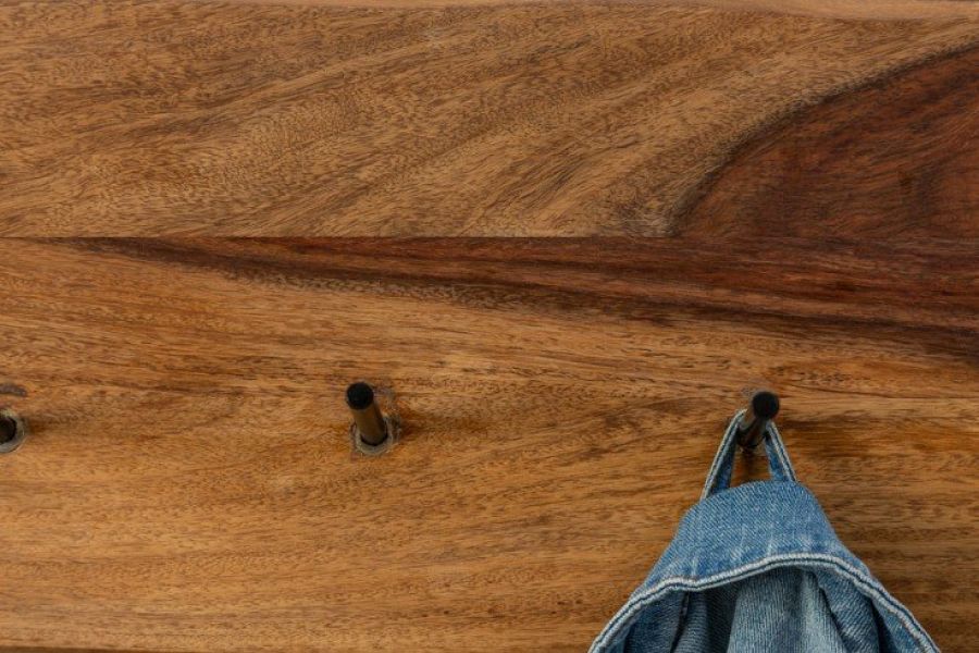 Wieszak Mammut 80cm drewno sheesham - Invicta Interior