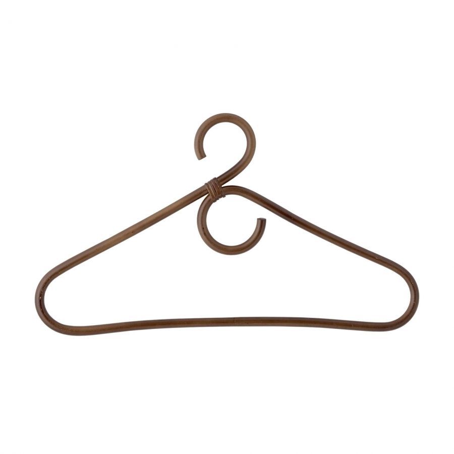 Wieszak na ubrania rattanowy brązowy  - Bloomingville