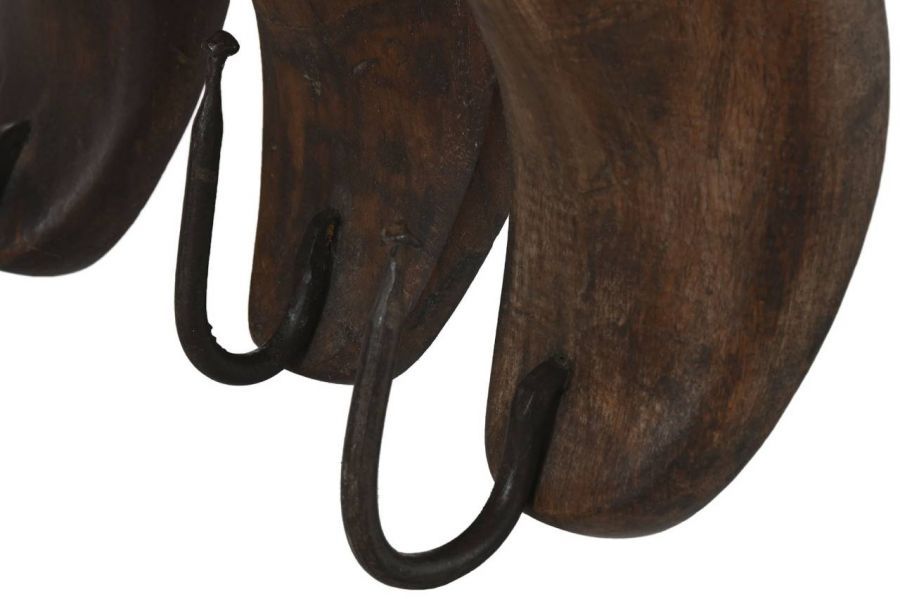 Wieszak ścienny drewniany Shoes 41 cm - Item International