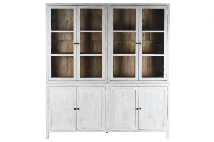 Witryna Eterno White drewno mango 200x230 cm