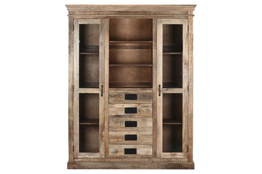 Witryna industrialna komoda Barkuna Bina Loft Prestige