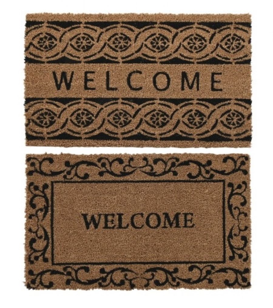 Wycieraczka kokosowa duża Welcome 75 x 45 cm