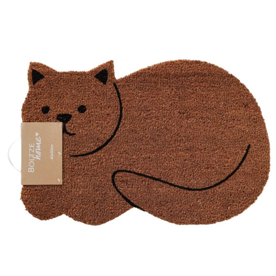 Wycieraczka Kokosowa Lazy Cat 60x40 cm