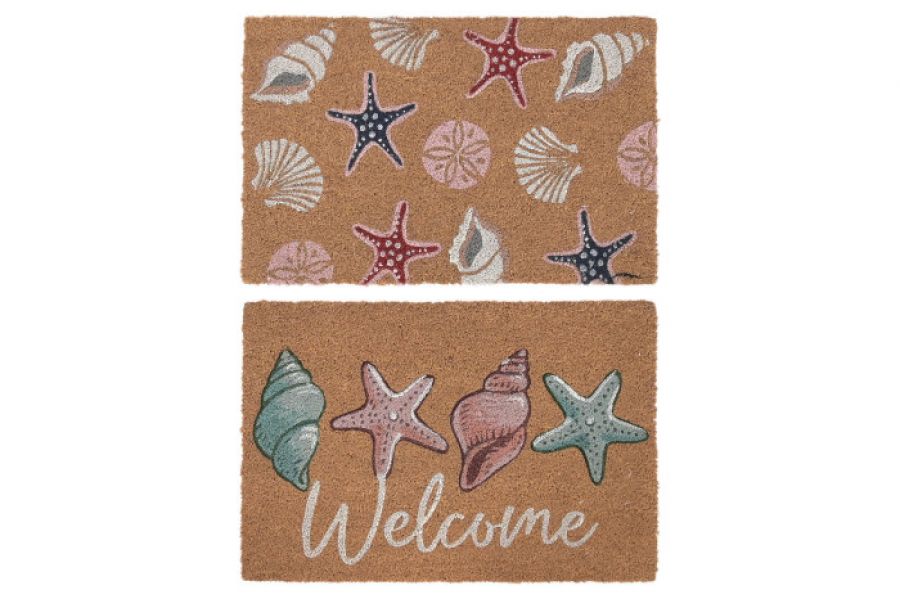 Wycieraczka kokosowa Sea Shells 60x40 cm