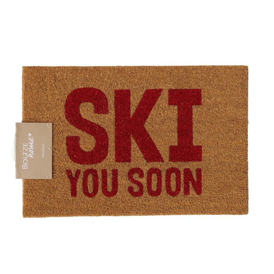 Wycieraczka kokosowa Ski You Soon