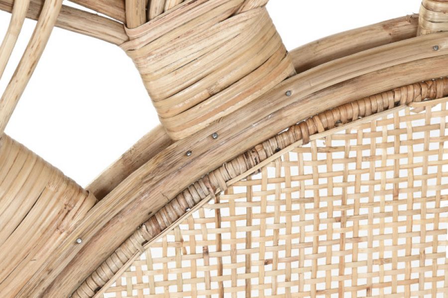 Zagłówek rattanowy Flower Sun  - Item International