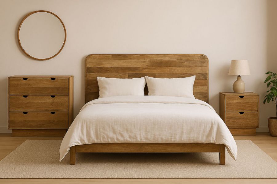 Zagłówek Torino z drewna mango - Item International