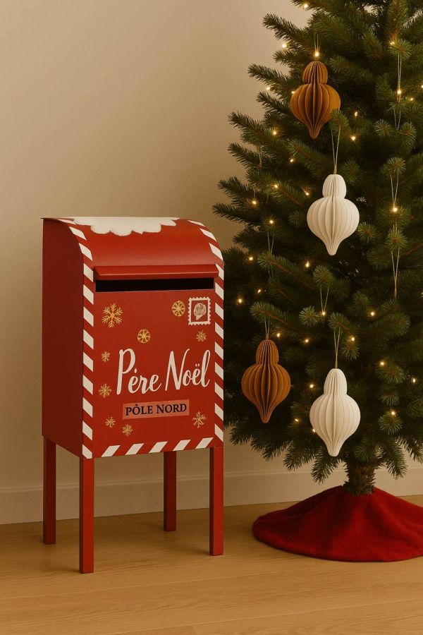 Zawieszka Bombka papierowa składana beżowa