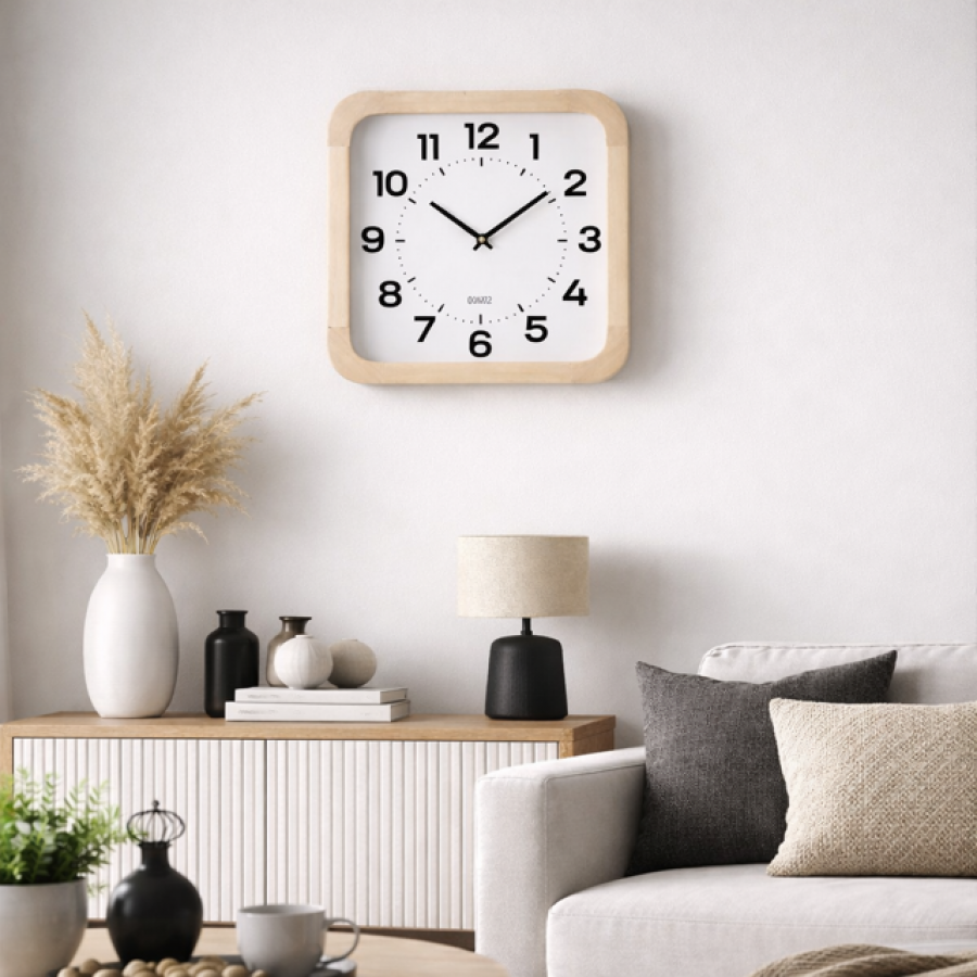 Zegar ścienny Scandy wood kolor do wyboru - Koopman