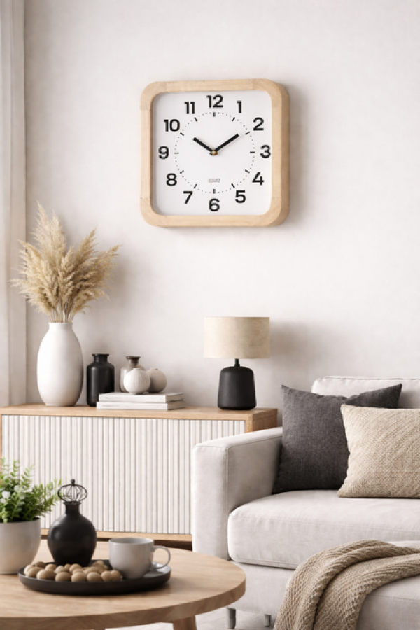 Zegar ścienny Scandy wood kolor do wyboru - Koopman