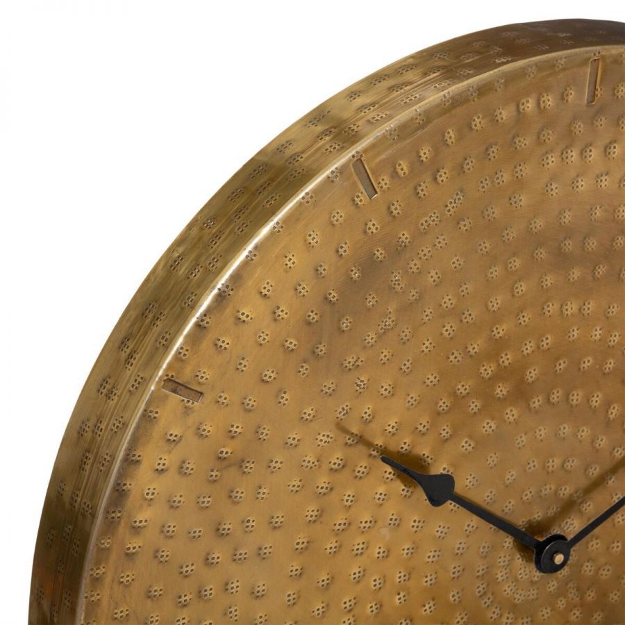 Zegar ścienny złoty vintage - Atmosphera
