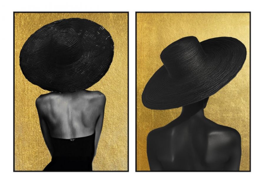 Zestaw Obrazów Haute Mystery 103 x 143 cm