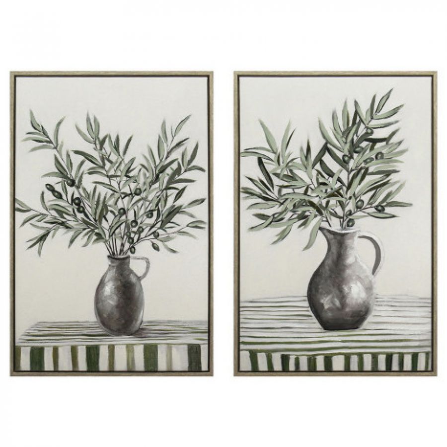 Zestaw obrazów Oliwne Szepty 60 x 90 cm