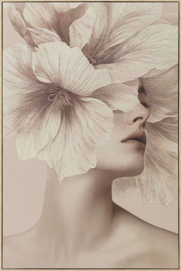 Zestaw Obrazów Velvet Muse 80 x 120 cm