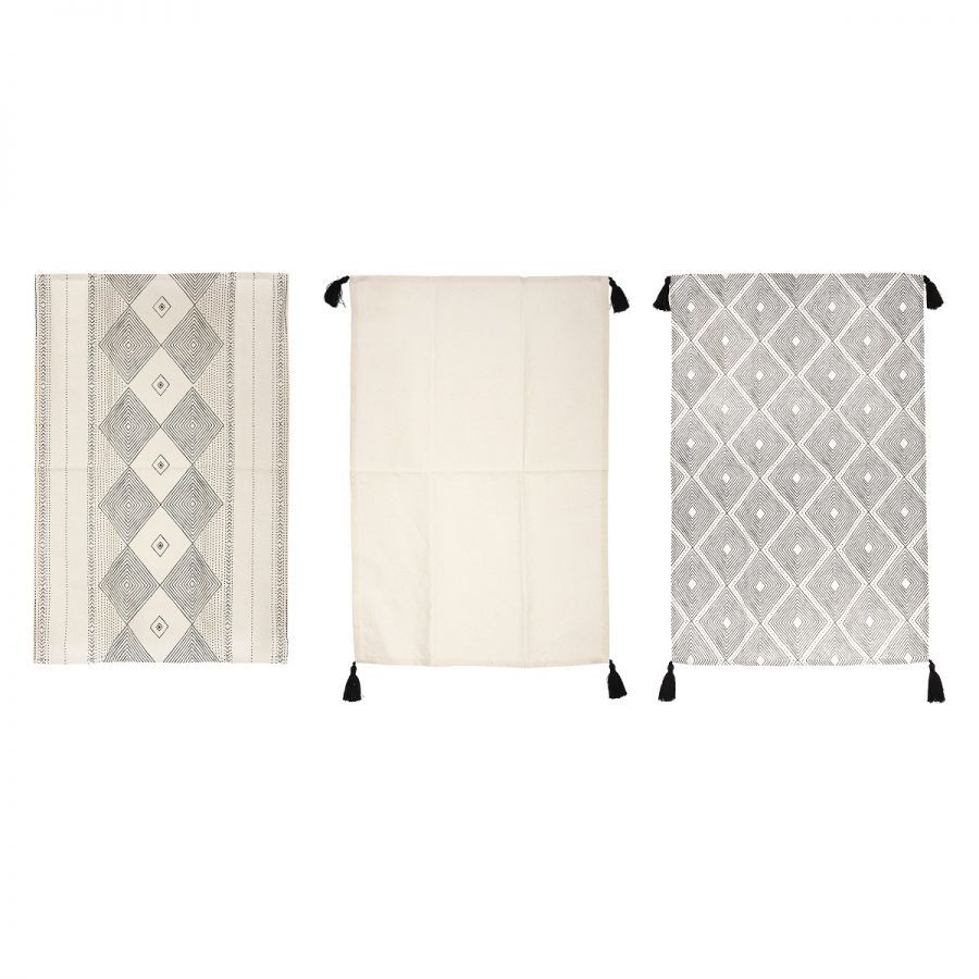 Zestaw ścierek boho Choice 3 szt