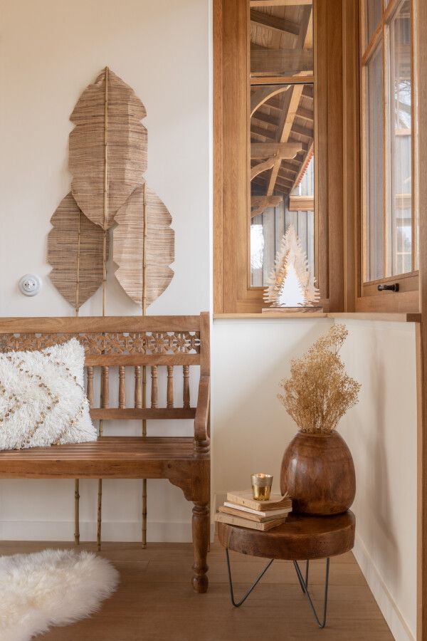 Zestaw stolików drewnianych Wood